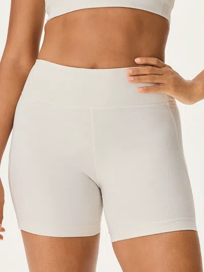 Outdoor Voices Warmup 5" Shorts In Milk Stone