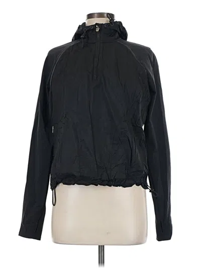 Pre-owned Outdoor Voices Windbreaker Jacket In Black