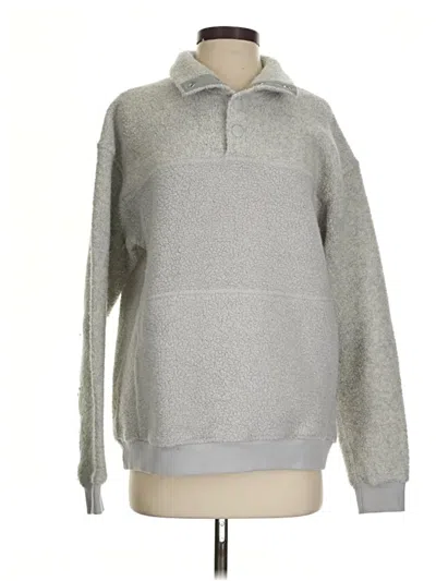 Pre-owned Outdoor Voices Wool Pullover Sweater In Gray
