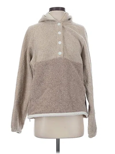 Pre-owned Outdoor Voices Wool Pullover Sweater In Tan