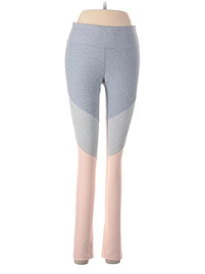 Pre-owned Outdoor Voices Yoga Pants In Blue
