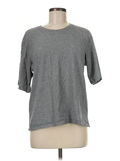 Pre-owned Outerknown 3/4 Sleeve T-shirt In Gray