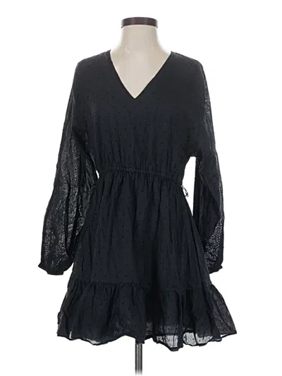 Pre-owned Outerknown Casual Dress In Black