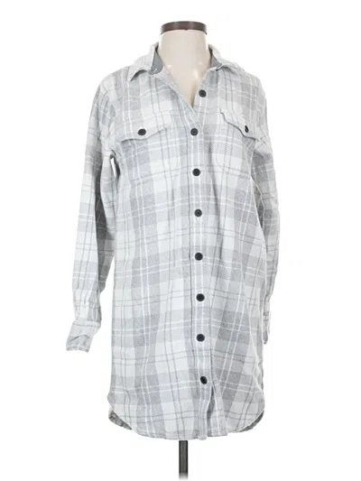 Pre-owned Outerknown Casual Dress In Gray