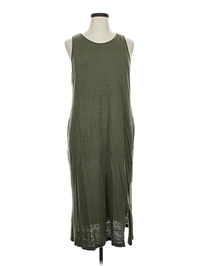 Pre-owned Outerknown Casual Dress In Green