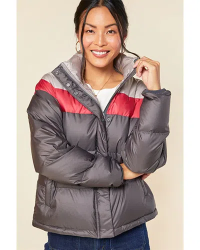 Outerknown Chromatic Puffer Jacket In Grey