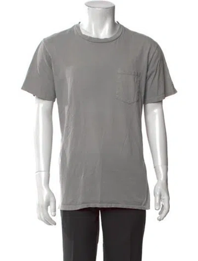 Pre-owned Outerknown Crew Neck Short Sleeve T-shirt In Gray