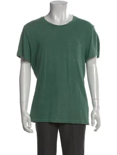Pre-owned Outerknown Crew Neck Short Sleeve T-shirt In Green