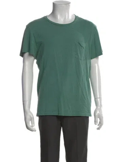 Pre-owned Outerknown Crew Neck Short Sleeve T-shirt In Green