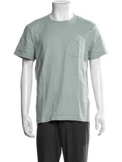 Pre-owned Outerknown Crew Neck Short Sleeve T-shirt In Green