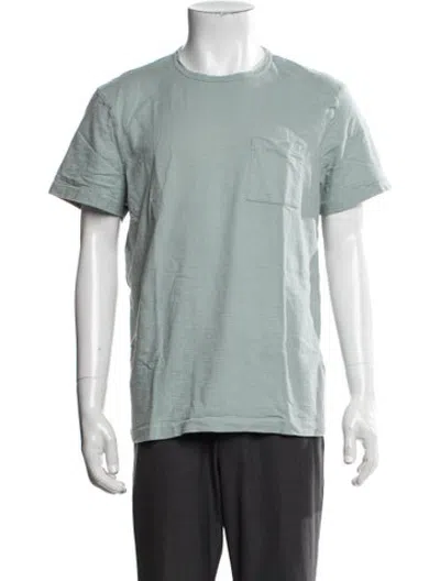 Pre-owned Outerknown Crew Neck Short Sleeve T-shirt In Green