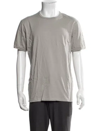 Pre-owned Outerknown Crew Neck Short Sleeve T-shirt In Grey