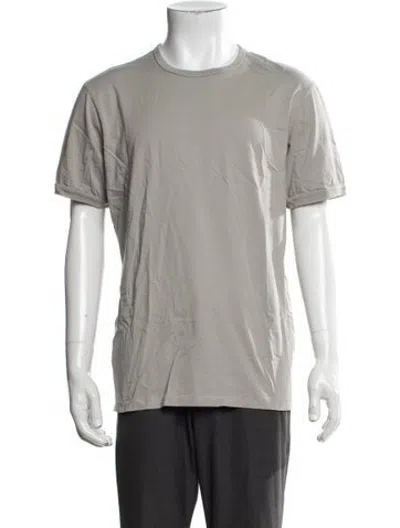 Pre-owned Outerknown Crew Neck Short Sleeve T-shirt In Grey
