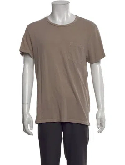 Pre-owned Outerknown Crew Neck Short Sleeve T-shirt In Neutral