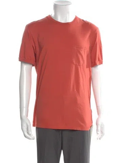 Pre-owned Outerknown Crew Neck Short Sleeve T-shirt In Orange