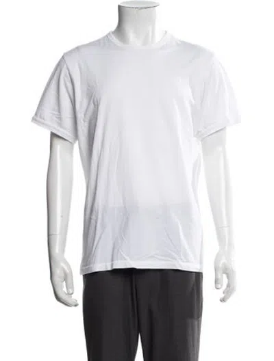 Pre-owned Outerknown Crew Neck Short Sleeve T-shirt In White