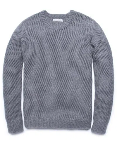 Outerknown Eastbank Crewneck Sweater In Gray
