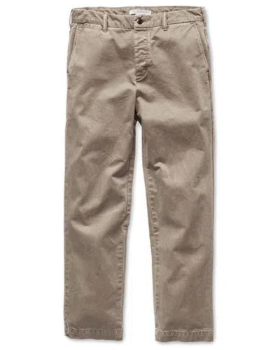 Outerknown Fort Chino Pant In Brown