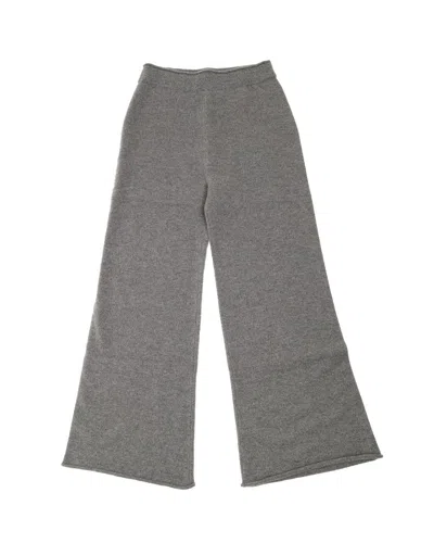 OUTERKNOWN HIGH-RISE KNIT PANTS WITH RELAXED WIDE LEG