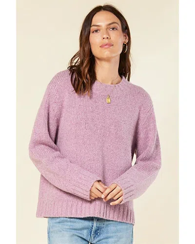 Outerknown Joni Wool Sweater In Pink