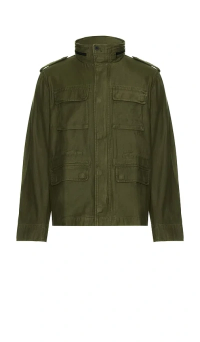 Outerknown Journey Jacket In Deep Olive
