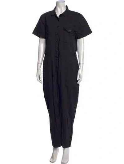 Pre-owned Outerknown Jumpsuit In Black