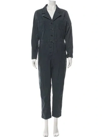 Pre-owned Outerknown Jumpsuit In Blue