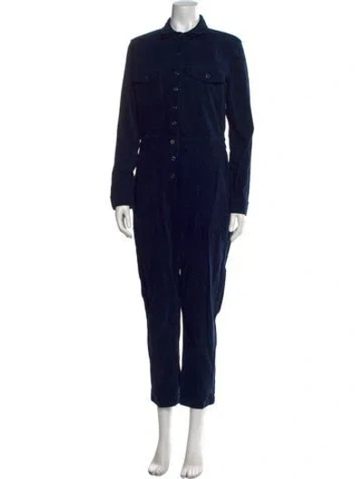 Pre-owned Outerknown Jumpsuit In Blue