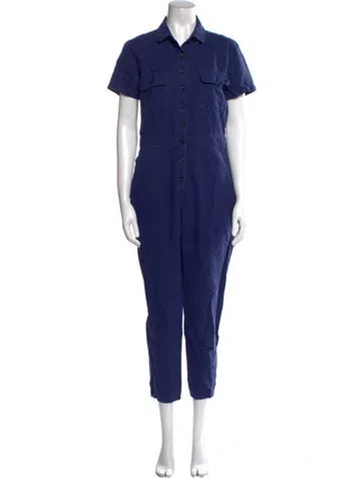Pre-owned Outerknown Jumpsuit In Blue