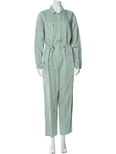 Pre-owned Outerknown Jumpsuit In Blue