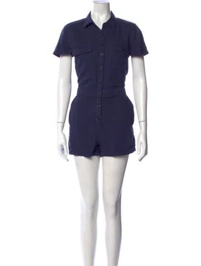 Pre-owned Outerknown Jumpsuit In Blue