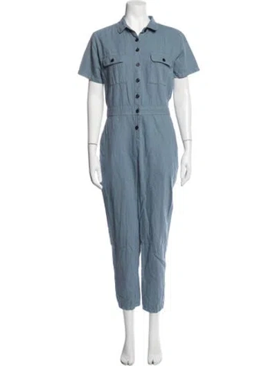 Pre-owned Outerknown Jumpsuit In Blue