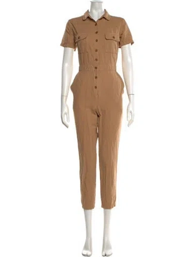 Pre-owned Outerknown Jumpsuit In Brown