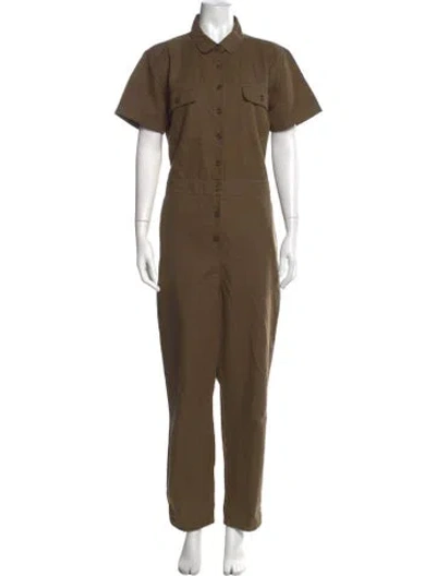 Pre-owned Outerknown Jumpsuit In Brown