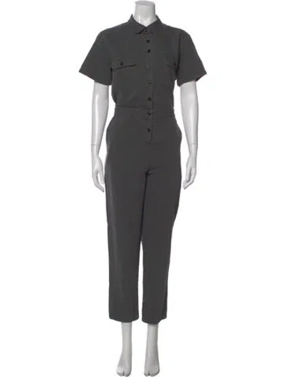Pre-owned Outerknown Jumpsuit In Gray