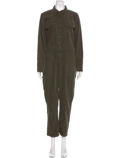 Pre-owned Outerknown Jumpsuit In Green