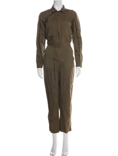 Pre-owned Outerknown Jumpsuit In Green