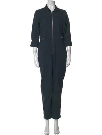 Pre-owned Outerknown Jumpsuit In Green