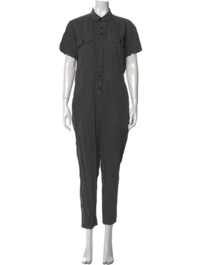 Pre-owned Outerknown Jumpsuit In Grey