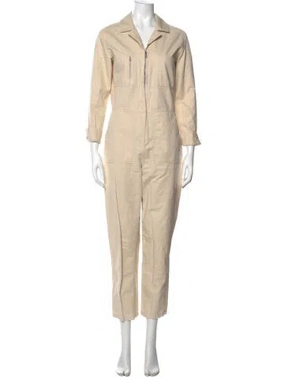 Pre-owned Outerknown Jumpsuit In Neutral