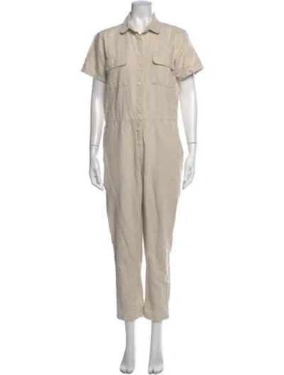 Pre-owned Outerknown Jumpsuit In Neutrals