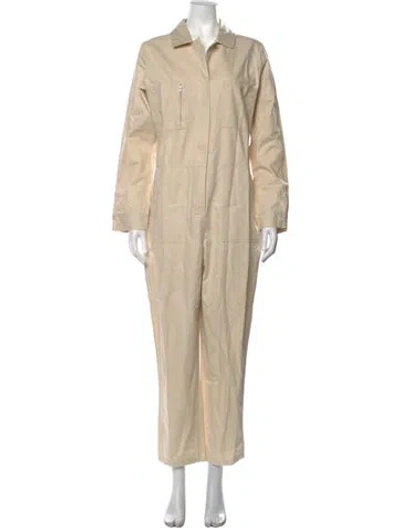 Pre-owned Outerknown Jumpsuit In Neutrals