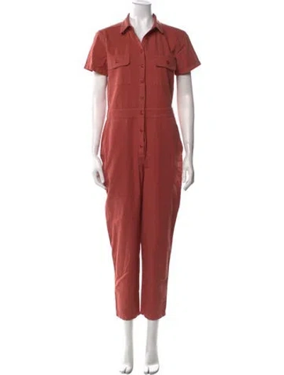 Pre-owned Outerknown Jumpsuit In Pink