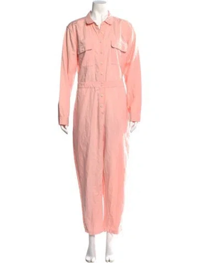 Pre-owned Outerknown Jumpsuit In Pink