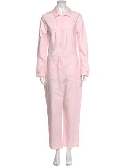 Pre-owned Outerknown Jumpsuit In Pink