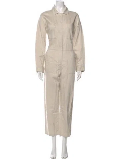 Pre-owned Outerknown Jumpsuit W/ Tags In Neutral