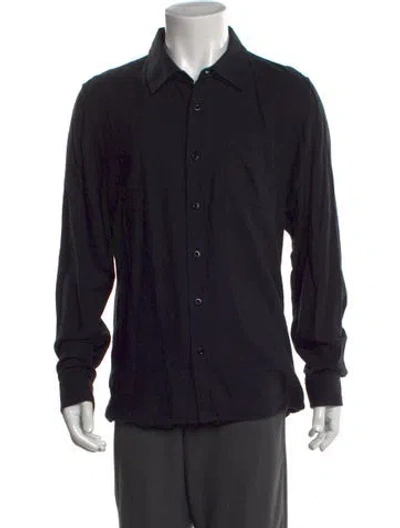 Pre-owned Outerknown Long Sleeve Shirt In Blue