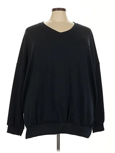 Pre-owned Outerknown Long Sleeve T-shirt In Black