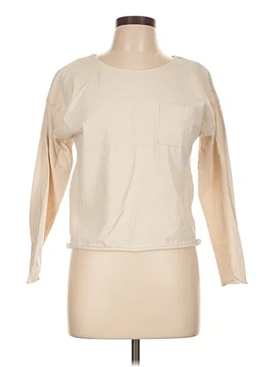 Pre-owned Outerknown Long Sleeve T-shirt In White