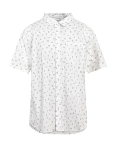 Outerknown Man Shirt White Size Xl Cotton, Hemp